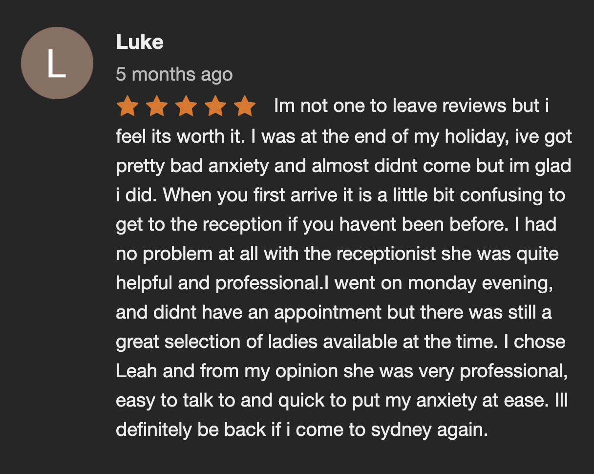 Luke review, A Touch More Class