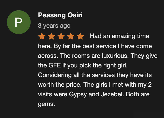 Pesang review, Liaisons
