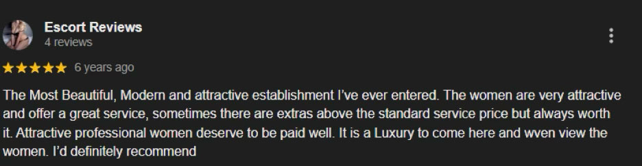 Escort review, Stiletto Sydney