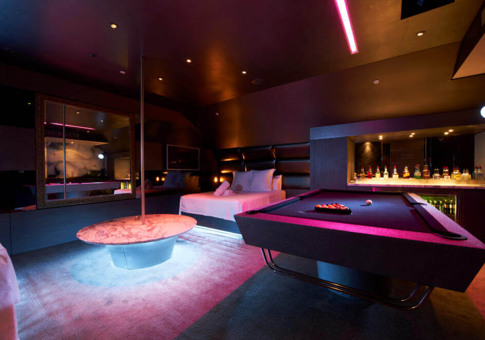 The royal suite, Stiletto Sydney